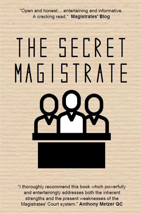 book review  secret magistrate iclr