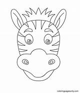 Zebra Kids sketch template