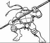 Ninja Coloring Pages Turtles Mutant Michelangelo Teenage Turtle Color Getcolorings Printable sketch template