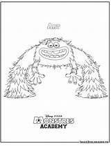 Academy Monstres Coloriage Monstre Imprimer Dessin Kappa sketch template