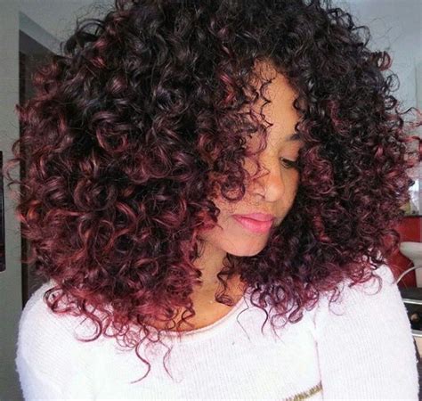 love  ends colored curly hair dyed curly hair curly hair styles