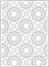 Mosaic Coloring Mystery Pages Adults Getcolorings Printable Getdrawings sketch template