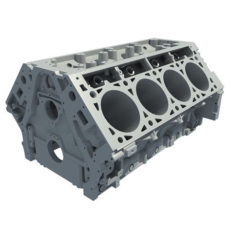 model  engine block
