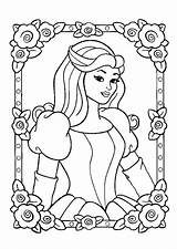 Princesse Cadre Hugolescargot Miroir Prison Coloriages sketch template