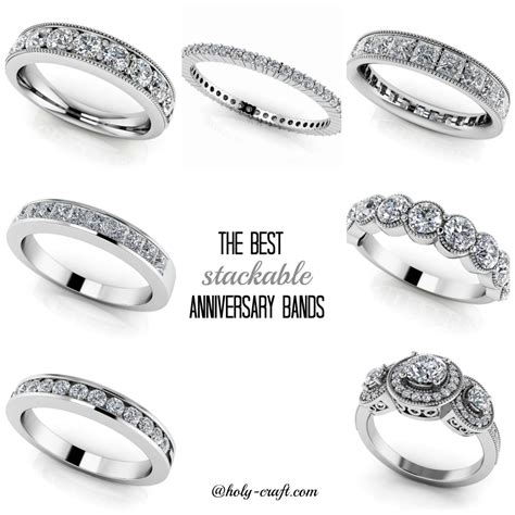 collection    stackable anniversary bands rachel teodoro