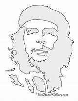 Guevara Marley Bob Graffiti Freestencilgallery Cheguevara Pochoir Biga Bitkitohumu sketch template