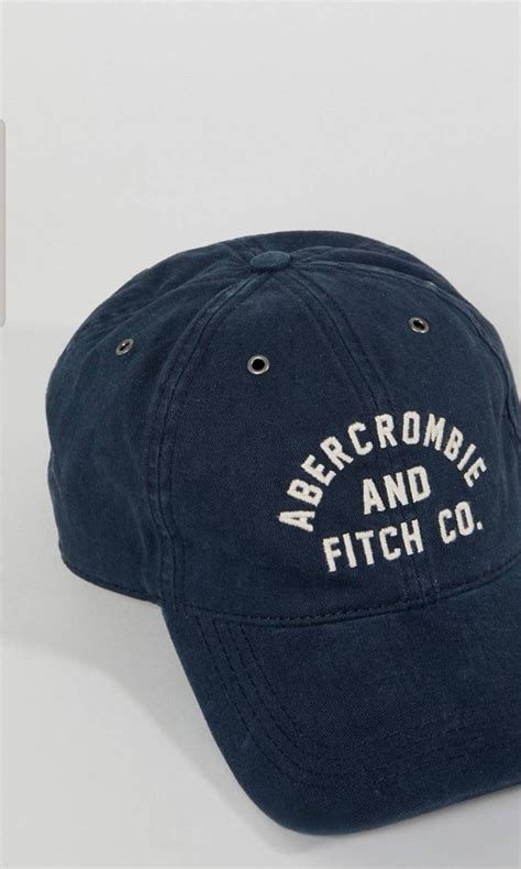 Abercrombie And Fitch Baseball Cap In Navy Men S Fashion Watches