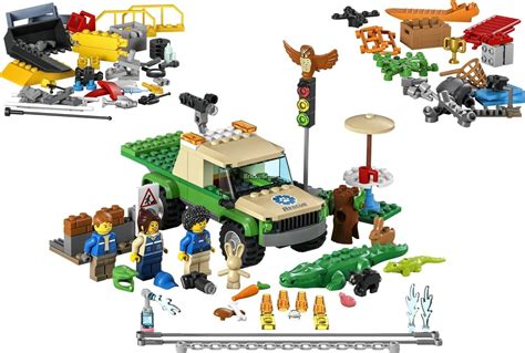 lego city wild animal rescue missions  pieces
