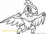 Pokemon Hawlucha Coloring Dedenne Pages Greninja Pokémon Color Printable Getcolorings Print Kids Colo Getdrawings Categories Coloringpages101 Game sketch template