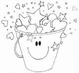 Bucket Coloring Filler Pages Filling Fill Fillers Clipart Color Activities Printable Buckets Foster Care Getcolorings School Cliparts Board Filled Polar sketch template