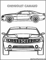 Coloring Pages Camaro Cars Chevy Chevrolet Car Camaros Rule Quotes Camero Quotesgram Popular Du George Coloringtop sketch template