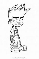 Johnny Test Coloring Pages Buzz Jonny Color Printable Getcolorings Popular Colouring sketch template