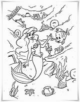 Arielle Mermaids Prinzessin Filly sketch template