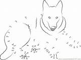 Dot Dog Pages German Dots Shepherd Connect Coloring Kids Template Sheets sketch template