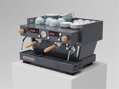 La Marzocco Linea Classic Av 2 Group Coffee Machine 3d Model Cgtrader