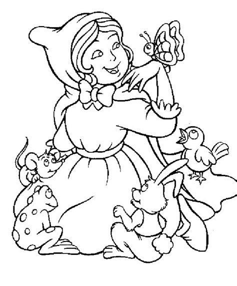 red riding hood coloring pages  coloring home