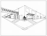 Fuga Perspectiva Casas Bases sketch template