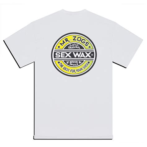 Sexwax Fade Mens Short Sleeve 05s Mr Zogs Surfboard Wax