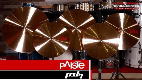paiste pst series cymbal demo youtube