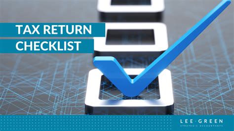 tax return checklist resources lee green