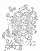 Coloring Pages Mandala Pour Book Agenda Books Behance Fairy Choose Board Anime Envol Mon Prendre Butterfly sketch template