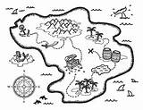 Treasure Map Coloring Pages Printable Kids Museprintables Pirate Maps Drawing Template Fantasy Island Pdf Getdrawings Choose Board sketch template