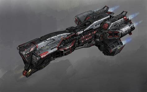 battle ship concept art  rebant vr game galan pang  artstation  httpswwwartstation