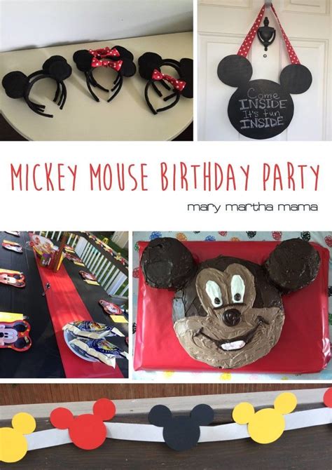mickey mouse party    year   mix  store bought