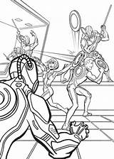 Tron Coloring Pages Getcolorings Quorra Legacy sketch template