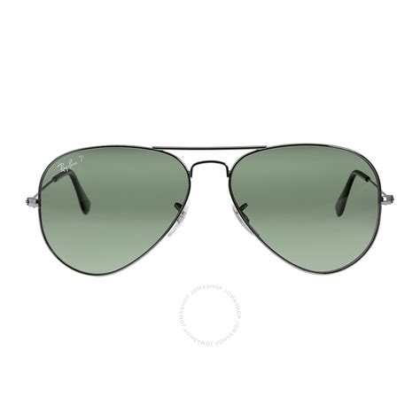 ray ban aviator classic sunglasses polarized green g 15 aviator