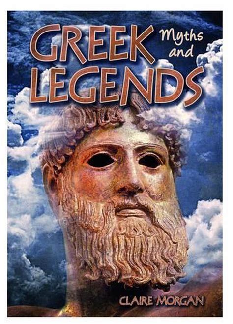 greek myths  legends  claire morgan paperback book  shipping