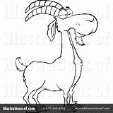 Goat Boer Clipart Coloring Pages Illustration Toon Hit Royalty Getcolorings Rf Printable sketch template