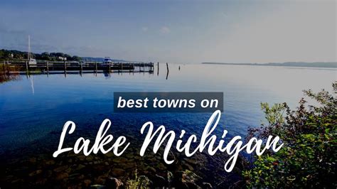 lake towns  michigan lake living guide