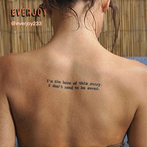 inspirational quotes  words temporary tattoos motivational tattoos