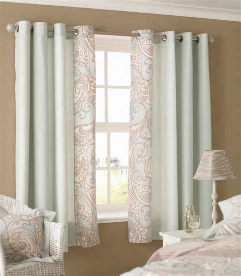 adorn  interior  white patterned curtains homesfeed