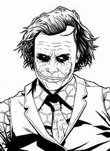 Joker Coringa Raskrasil Wonder Coloriages sketch template