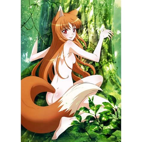 spice and wolf hot sexy nude girl horo anime poster sole poster