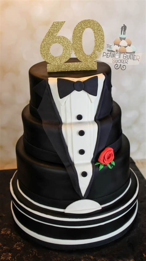 birthday tuxedo cake  birthday cake  men birthday cakes
