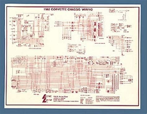 corvette wiring diagram laminated