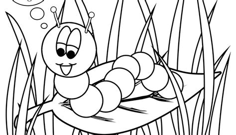 coloring page  caterpillar   butterfly coloring page blog