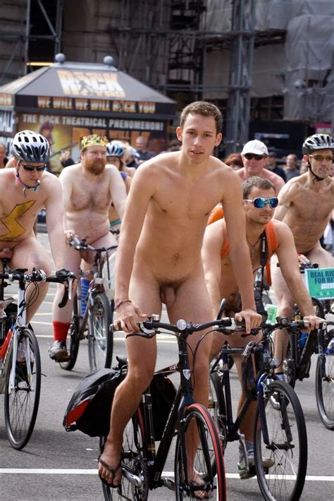 ☆naked Nice Guy’s Cock Show Public Nude Cycling