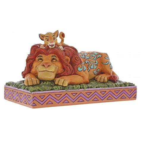 disney traditions a father s pride simba and mufasa figurine