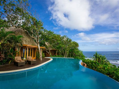 gorgeous island resorts  fiji conde nast traveller india