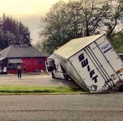 swift trucking fails  people  substantially worse days   trucking humor