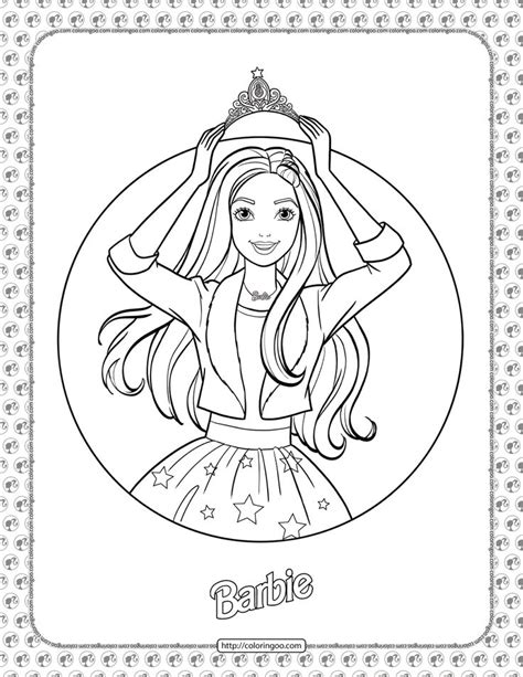 barbie dream house printable coloring pages cardeanevann