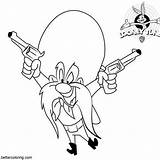 Looney Tunes Gonzales sketch template