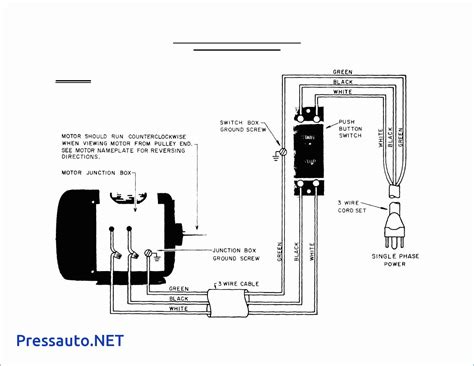 single phase motor starter wiring diagram   wiring diagram sample