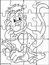 Puzzles Jigsaw Coloring Kids Printable Pages Animals Puzzle Animal Cut Activities Printables Drawing Color Getdrawings Para Colorir Print Sheets Actividades sketch template