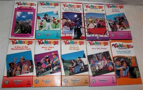 lot   kidsongs vhs     merry christmas  silly songs