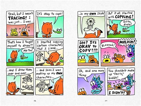 cat kid comic club pages  annsweatshirt